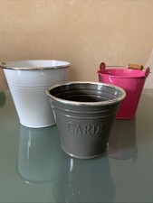 Deko eimer weiß gebraucht kaufen  Ludwigshafen am Rhein