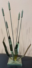 Vintage brass cattail for sale  Lancaster