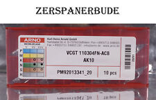 10 Wendeplatten VCGT 110304FN-ACB AK10 ARNO Neu mit Rechnung comprar usado  Enviando para Brazil