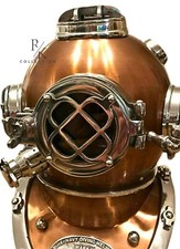 Capacete de mergulho marítimo US Navy Mark V bronze cobre capacete de mergulho náutico comprar usado  Enviando para Brazil