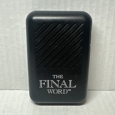 A Palavra Final Vintage Caixa de Voz Máquina de Insulto, Classificação X Testada Funciona, usado comprar usado  Enviando para Brazil