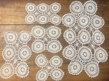Vtg lace antimacassars for sale  Collegeville