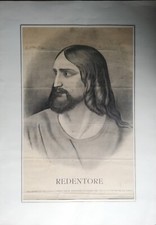 Litografia rara cristo usato  Vimodrone