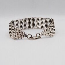 Silver gate bracelet for sale  BRISTOL