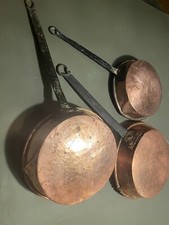 Casseroles poëlons cuivre d'occasion  Carry-le-Rouet