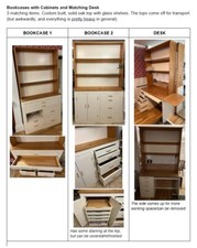 Matching custom desk for sale  Medford