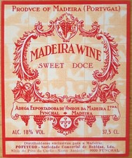 Etiquettes Vin PORTUGAL MADEIRA Doce Sweet Adega Expotadora Vinhos Wine label comprar usado  Enviando para Brazil