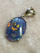 Vintage silver opal for sale  KINGSTON UPON THAMES