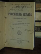 Codice procedura penale usato  Sant Ilario d'Enza