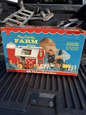 Fisher Price Play Family Farm Przedmiot 915 Oryginalne pudełko i zestaw Vintage na sprzedaż  Wysyłka do Poland