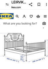 Ikea leirvik european for sale  CHESTER