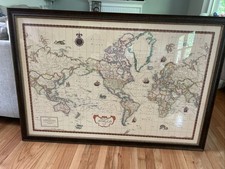 Rand mcnally framed for sale  Powder Springs