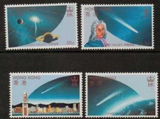 Usado, HONG KONG SG507/10 1985 HALLEY'S COMET MNH comprar usado  Enviando para Brazil