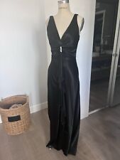 Black satin gown for sale  Mission Viejo