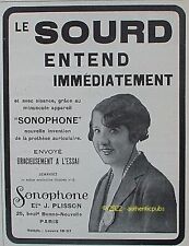 1927 .plisson deaf d'occasion  Expédié en Belgium