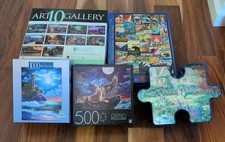 Lot assorted puzzles for sale  Beaumont