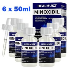 Używany, 6 Pack Minoxidil 5% Extra Strength Men Hair Regrowth Treatment 6 Month Supply na sprzedaż  Wysyłka do Poland