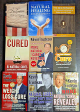 NATURAL CURES HEALING HEALTH DECLARATION MIRACLES ALTERNATIVE TRUDEAU 9 BOOK LOT comprar usado  Enviando para Brazil