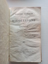 Vincenzo cuoco saggio usato  Roma