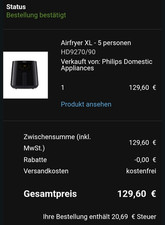 Philips essential hd9270 gebraucht kaufen  Eppstein