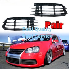 Grelha de farol de neblina frontal quadro esquerdo e direito para VW Golf 5 MK5 R32 2005 2006-2009 comprar usado  Enviando para Brazil