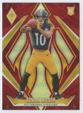 2024 Phoenix Red #235 Roman Wilson RC Rookie /99 Steelers , usado comprar usado  Enviando para Brazil