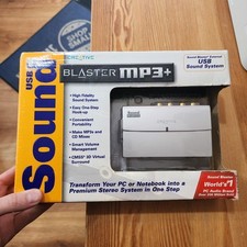 Creative Sound Blaster MP3 Plus Sistema de Som USB Externo SB0270 ~ Caixa Aberta LEIA comprar usado  Enviando para Brazil