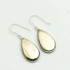 Usado, Brincos pendurados de gota feitos à mão com pedra preciosa pirita Apache presente joia 2,2" DE-2140 comprar usado Usado, Brincos pendurados de gota feitos à mão com pedra preciosa pirita Apache presente joia 2,2" DE-2140 comprar usado  Enviando para Brazil