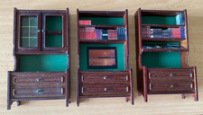 Lundby scale bookcases for sale  DOLLAR