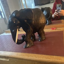 Wood carved ebony for sale  NEWPORT