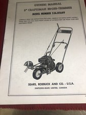 Sears craftsman walk for sale  Brush