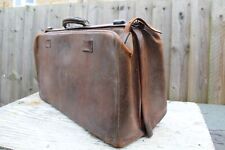 Vintage leather gladstone for sale  BRACKLEY