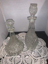 Vintage clear glass for sale  Morris