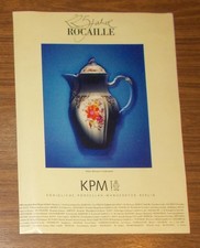 Seltene werbung kpm gebraucht kaufen  Legden
