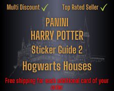 Panini Harry Potter Domy Hogwartu Naklejka (2024) - do wyboru na sprzedaż  Wysyłka do Poland