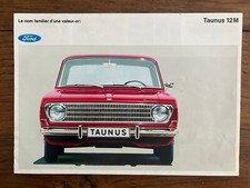 Brochure ford taunus d'occasion  Villers-lès-Nancy