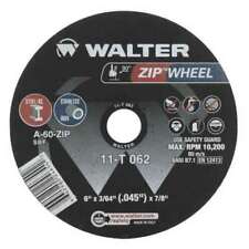 Rodas de corte Walter 11T142 4-1/2x3/64 ZIP WHEEL alto desempenho tipo 27 22pk comprar usado  Enviando para Brazil