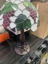 Glass table lamp for sale  HULL