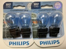 Philips 3057CVB2 Crystalvision Ultra Tail Lamp Light Bulb 3057 - 4 PACK comprar usado  Enviando para Brazil