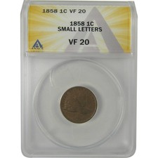 1858 small letters for sale  Franconia