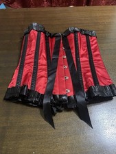 Red satin corset for sale  San Antonio