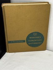 Webster elementary dictionary for sale  Newcastle