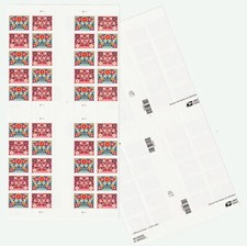Folha de imprensa calhas transversais EUA #5660-1 LOVE RETRO Forever (2022) com cortes de matriz comprar usado  Enviando para Brazil