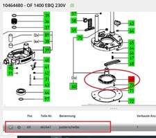 Festool justierscheibe riginal gebraucht kaufen  Deutschland