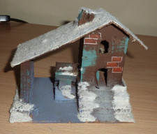 Presepe casetta rurale usato  Crevalcore