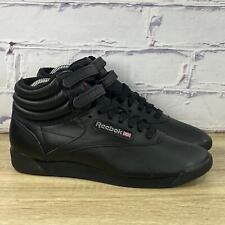 Reebok Freestyle Hi Black High Top Buty Damskie Rozmiar 8 Retro lata 80. Pasek Sneakersy na sprzedaż  Wysyłka do Poland