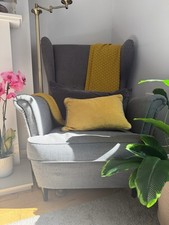Ikea poang grey for sale  LONDON