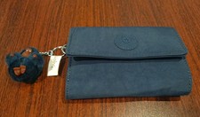 Carteira dobrável Kipling feminina pequena azul  comprar usado  Enviando para Brazil