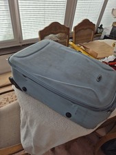 Light blue suitcase for sale  SANDHURST