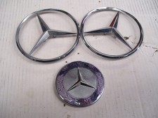 EMBLEMA ORNAMENTO LOGOTIPO PORTA-MALAS CAPÔ MERCEDES-BENZ, usado comprar usado  Enviando para Brazil